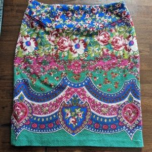 Maeve Sheffield textured pencil skirt